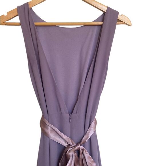 Lulu's That Special Something Dusty Mauve Maxi Dress Size Small - Picture 6 of 12